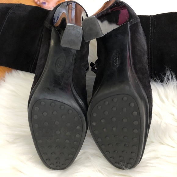 Tod’s suede heeled boots - Picture 5 of 7